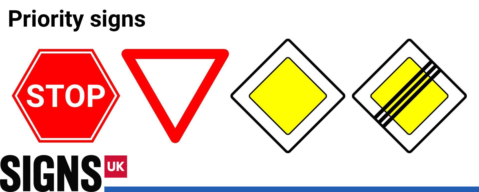 Priority signs